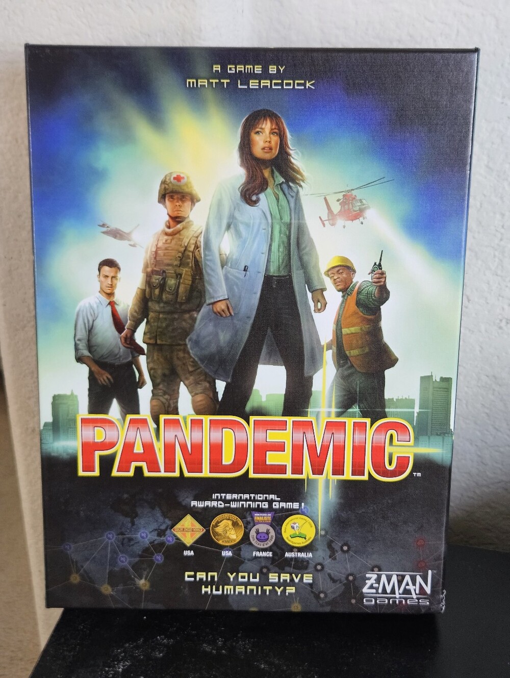 Pandemic Board Game 2013 Z-Man Games cooperative game Complete w/ instructions
